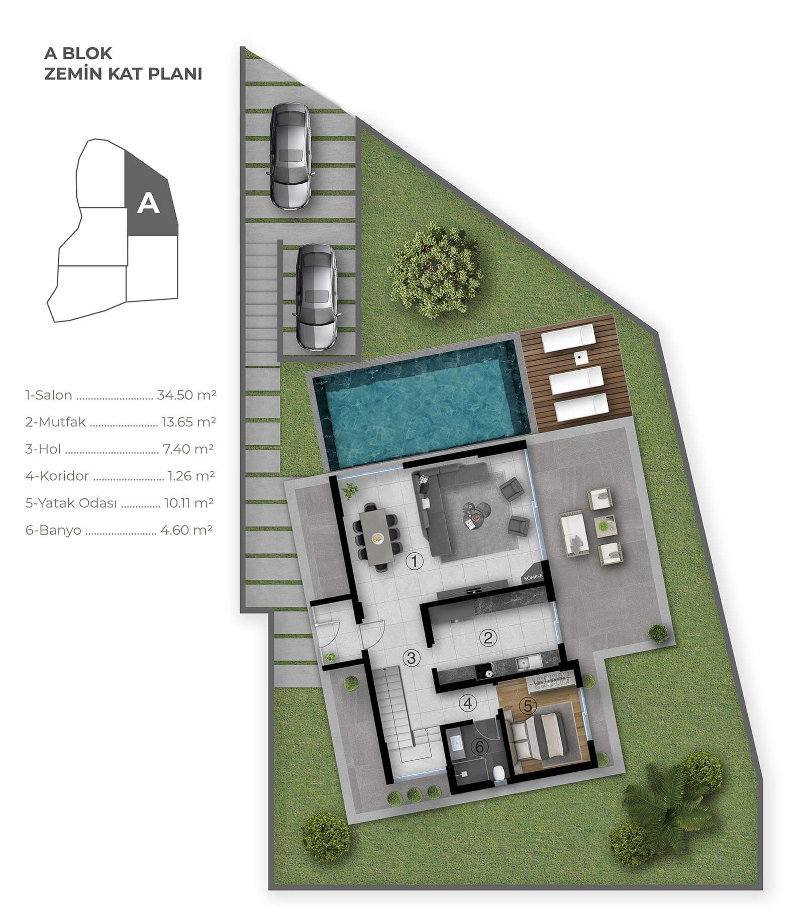 VILLA PLAN_A BLOK 1_0011_VILLA PLAN_A BLOK ZEMİN